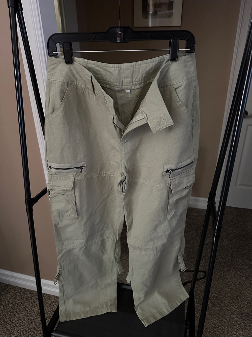 Women’s Cargo Pants - Light Olive